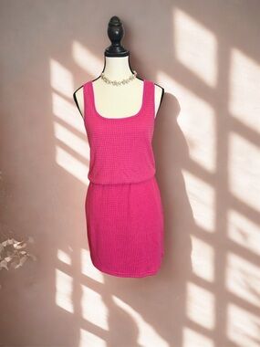 Hot Pink Tank Dress